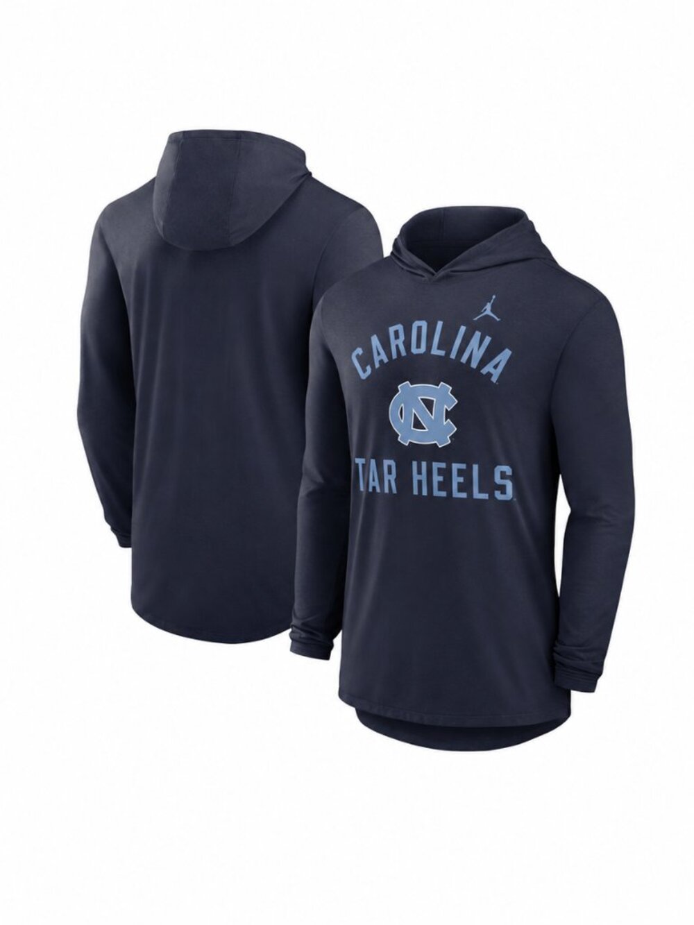 Air Jordan Nike Mens Jumpman North Carolina Tar Heels Arch Dri Fit Hoodie XL NEW